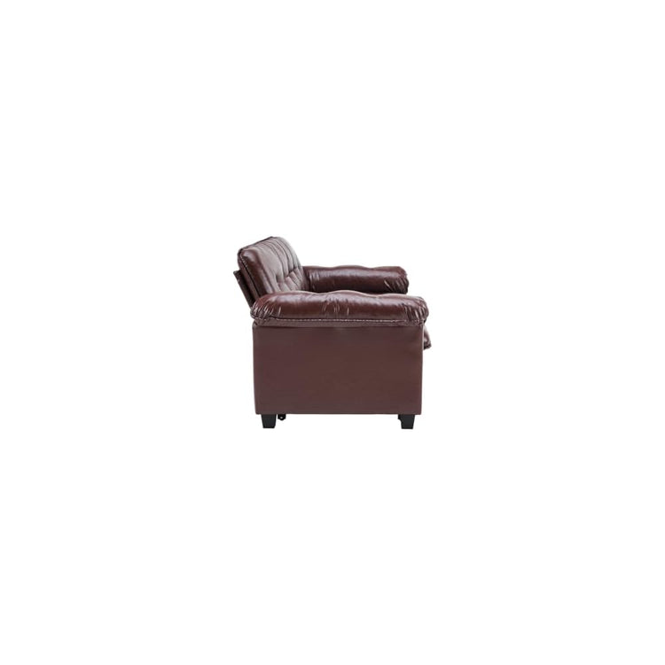 VINGLI 63" Loveseat Sleeper with Pull Out Couch Bed, Plush Tufted Comfort