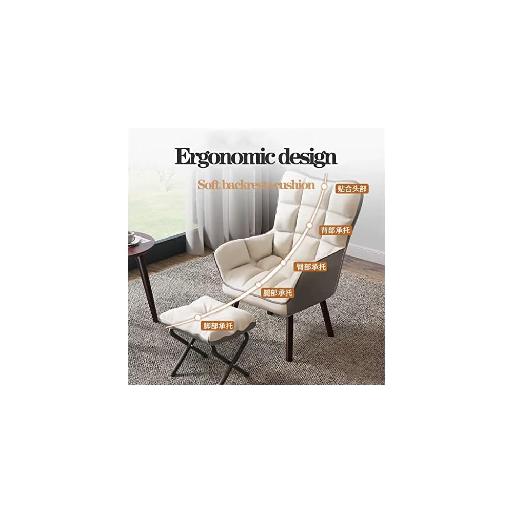Modern Velvet Tub Chair with High Back Solid Wood Legs Upholstered Reading Chair for Living Room Stylish Armchair in ge Comfortable Seating for Home Decor