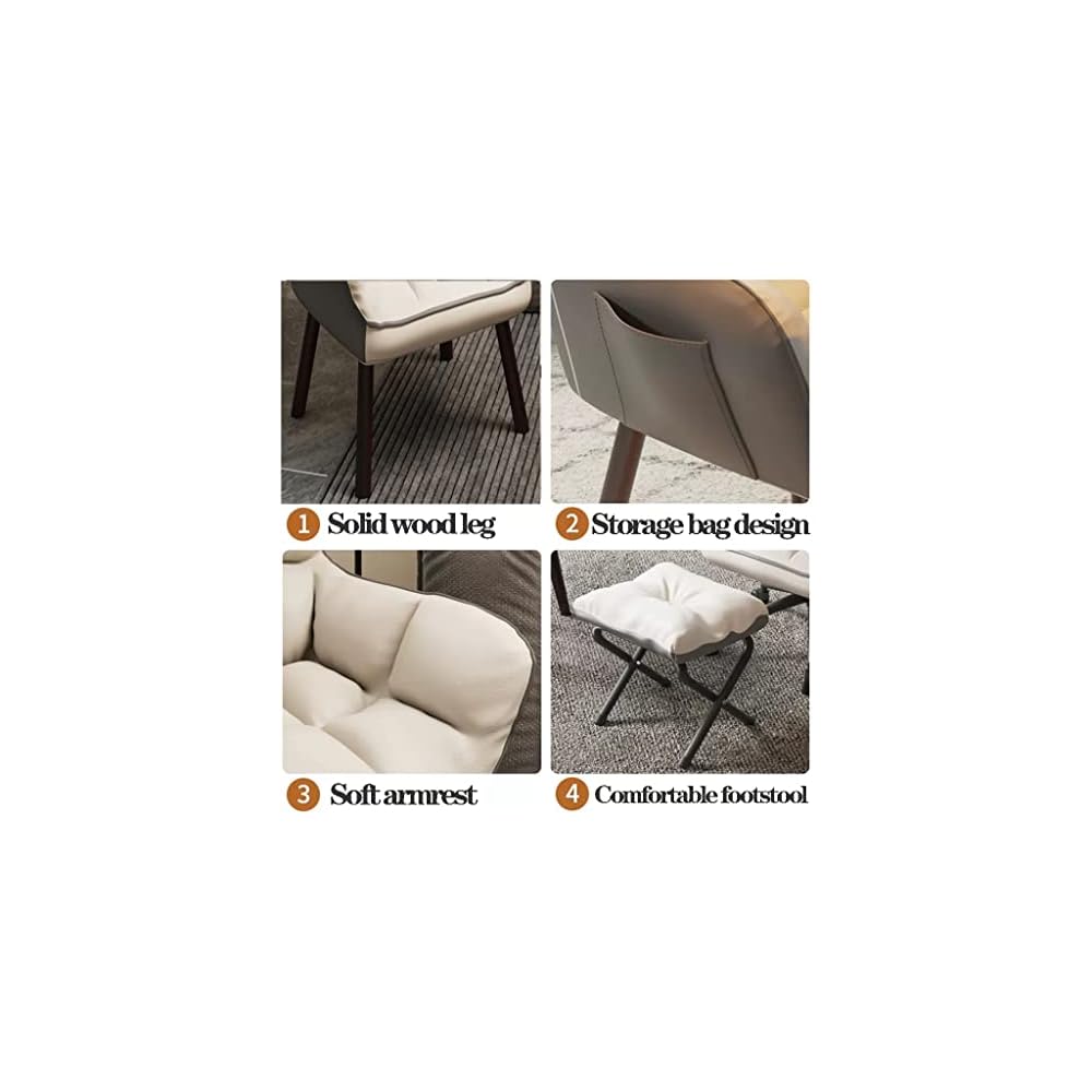 Modern Velvet Tub Chair with High Back Solid Wood Legs Upholstered Reading Chair for Living Room Stylish Armchair in ge Comfortable Seating for Home Decor