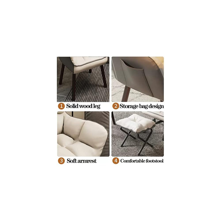 Modern Velvet Tub Chair with High Back Solid Wood Legs Upholstered Reading Chair for Living Room Stylish Armchair in ge Comfortable Seating for Home Decor
